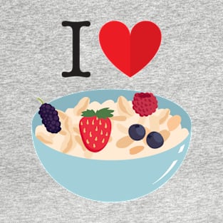 I Love Porridge T-Shirt